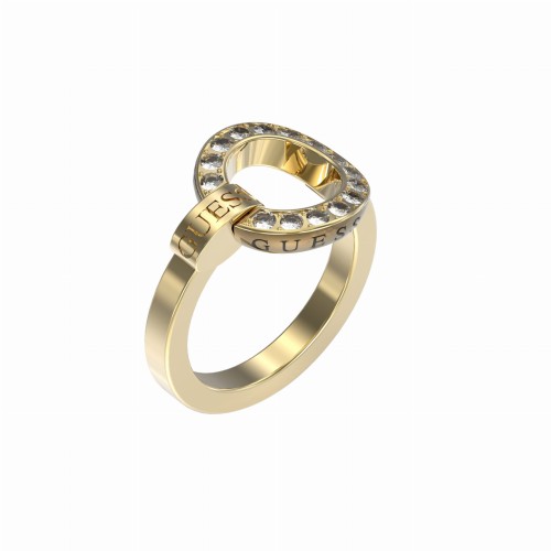 Pierścionek Guess Circle Lights JUBR03165JWYG