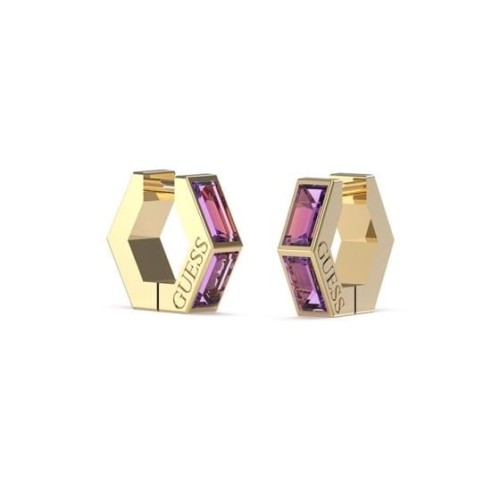 Kolczyki Guess Huggie Me JUBE03133JWYGLAT/U