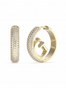 Kolczyki Guess Crazy Earrings JUBE03299JWYGT/U