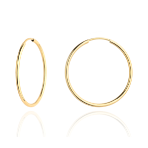 Kolczyki koła super lekkie 4,5cm