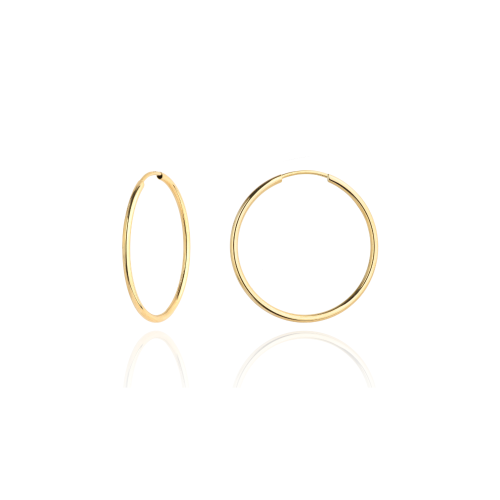 Kolczyki koła super lekkie 1,5cm