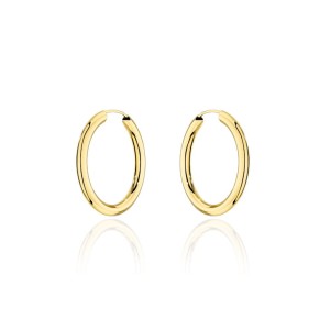 Kolczyki złote kółka -2,8cm super lekkie