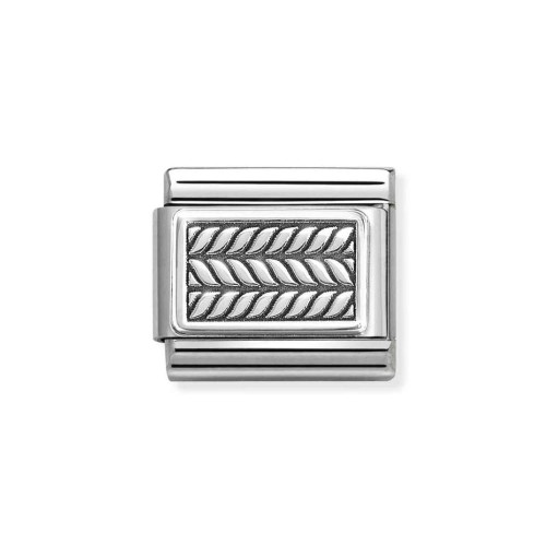 Element Link Nomination Composable Silver Płytka z Łańcuchem 330102/61