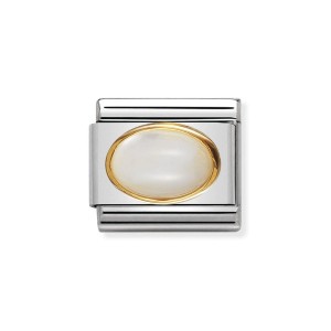 Element Link Nomination Composable Gold Masa Perłowa 030502/12