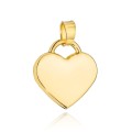 Zawieszka złota gładkie serce (Gramatura: 0.84)