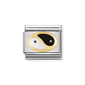 Element Link Nomination Composable Gold Yin Yang 030208/23