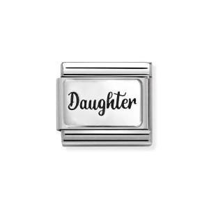 Element Link Nomination Composable Silver Daughter  330111/43