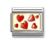 Element Link Nomination Composable Gold Serduszka 030284/59