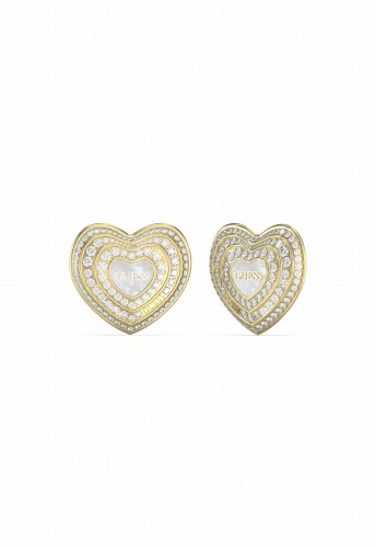Kolczyki Guess Amami JUBE04015JWYGWHT/U 