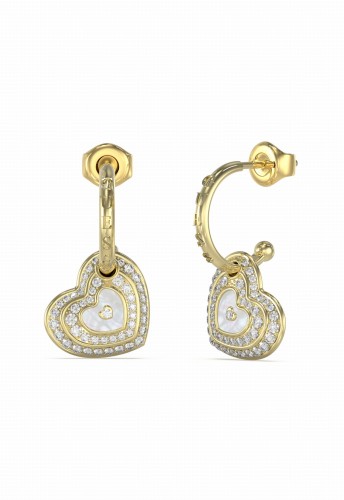 Kolczyki Guess  Amami JUBE04019JWYGWHT/U 