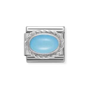 Element Link Nomination Composable Silver Turkus 330503/06