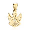 Zawieszka złota diamentowany aniołek (Gramatura: 0.31)