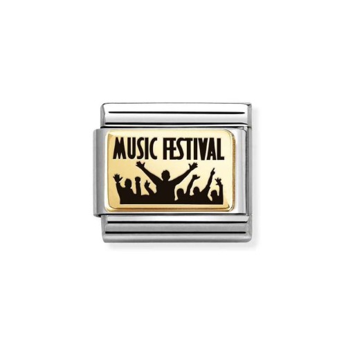 Element Link Nomination Composable Gold Muzyczny Festiwal  030166/40