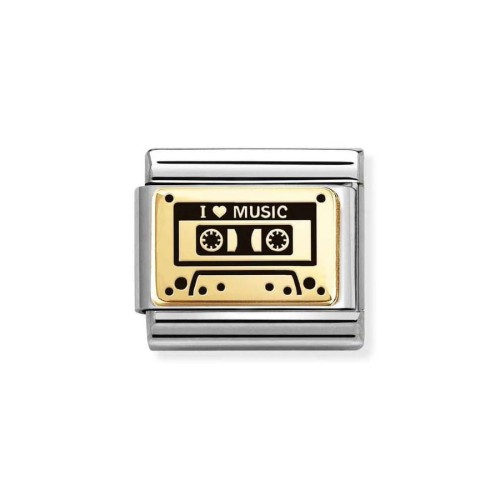 Element Link Nomination Composable Gold Kaseta Magnetofonowa 030166/44