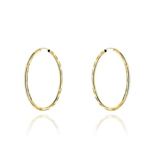 Kolczyki koła diamentowane super lekkie 3cm