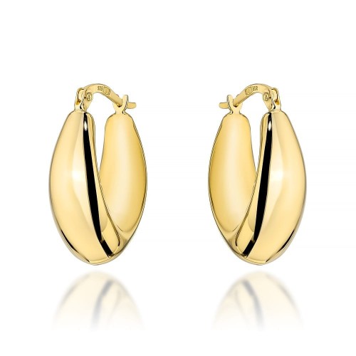 Kolczyki złote łezki 