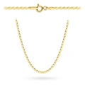 Łańcuszek złoty pr. 585 - splot gucci 60 cm (Gramatura: 2.46)