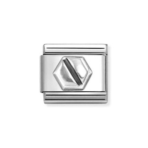 Element Link Nomination Composable Silver Śrubka 330101/64