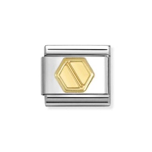 Element Link Nomination Composable Gold Śruba 030149/60