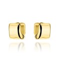 Kolczyki złote gładkie geometryczne (Gramatura: 4.16)