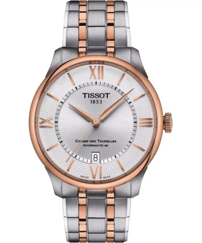 Zegarek męski Tissot Chemin Des Tourelles Powermatic 80 T139.807.22.038.00