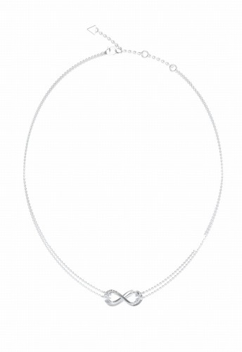 Naszyjnik damski Guess Amore JUBN05049JWRHT/U