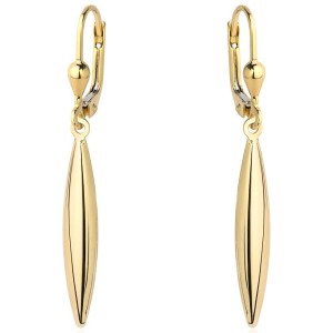 Kolczyki złote sople 