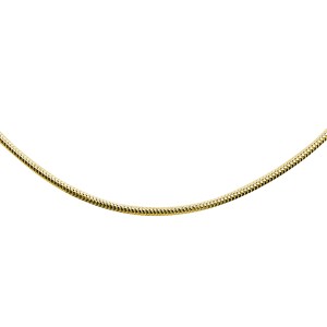 Srebrny łańcuszek pozłacany SL-SNAKEDC8L190G