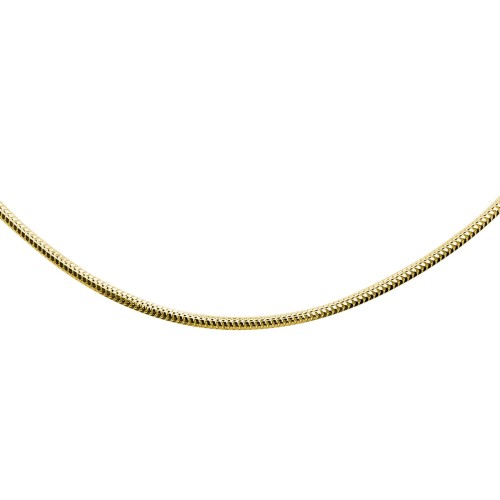 Srebrny łańcuszek pozłacany SL-SNAKEDC8L190G