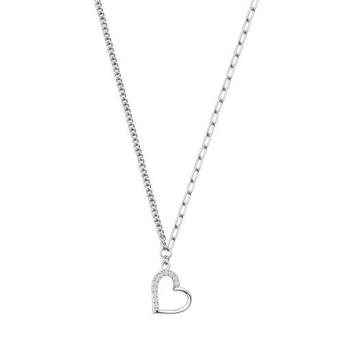 Naszyjnik srebrny Verona Serce SW-C-000-B45-NW52419