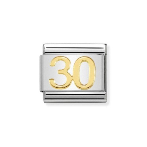 Element Link Nomination Composable Gold Liczba 30 030109/40