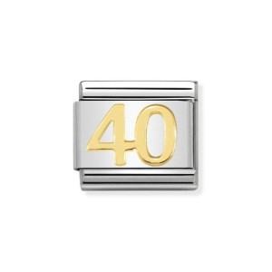 Element Link Nomination Composable Gold Liczba 40 030109/41