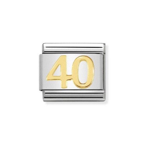Element Link Nomination Composable Gold Liczba 40 030109/41