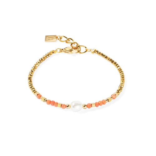 Bransoletka Coeur de Lion Sunset Pearl 4358/30-0323