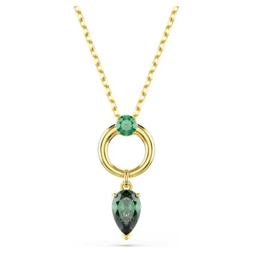 Naszyjnik Swarovski Mesmera zielony 5732484