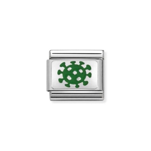Element Link Nomination Composable Silver Coronavirus 330206/30
