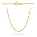 Łańcuszek złoty pr. 585 - splot lisi ogon 70 cm (Gramatura: 4.40)