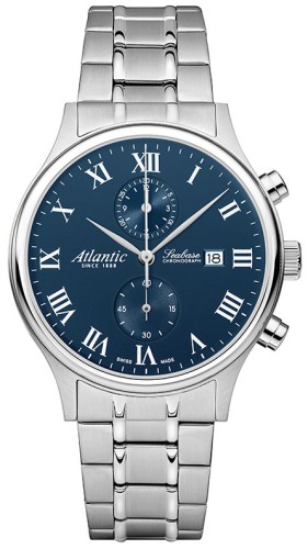 Zegarek męski Atlantic Seabase Chronograph NM 64457.41.58