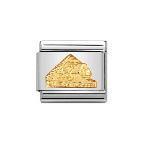 Element Link Nomination Composable Gold Piramida 030123/05