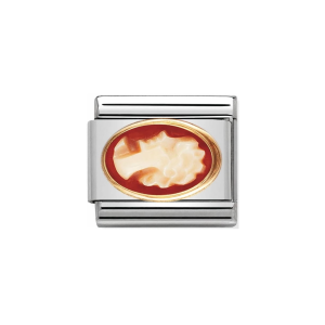 Element Link Nomination Composable Gold Cammeo 030504/12