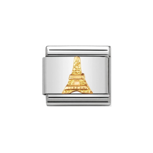 Element Link Nomination Composable Gold Wieża Eiffla 030123/15
