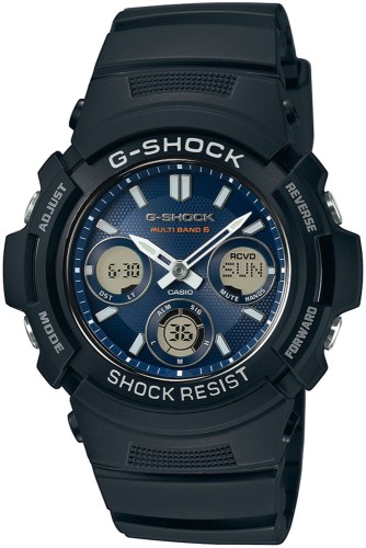 Zegarek męski Casio G-SHOCK Solar Waveceptor AWG-M100SB-2AER