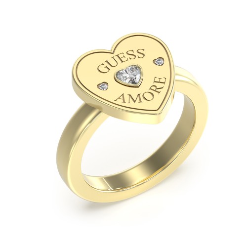 Pierścionek Guess Amore JUBR05059JWYG