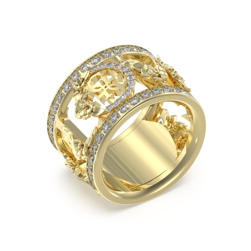 Pierścionek Guess 4 Love JUBR05037JWYG