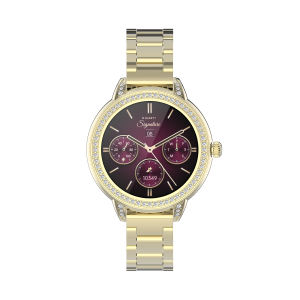 Zegarek damski Smartwatch Garett Signature Stella złoty solid 5904238485095