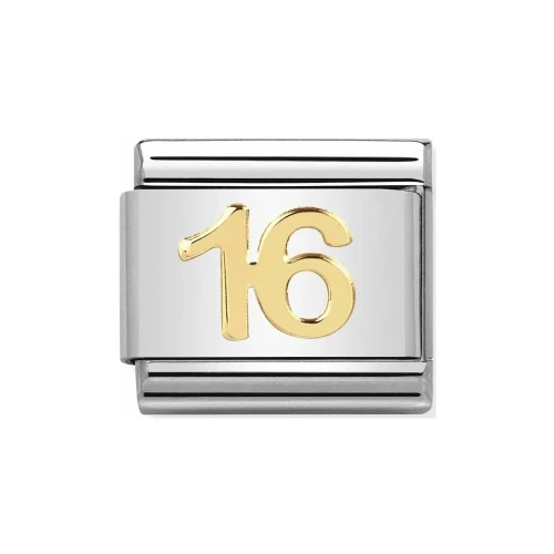 Element Link Nomination Composable Gold Liczba 16 030109/35