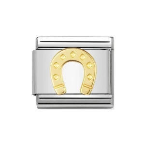 Element Link Nomination Composable Gold Podkowa 030115/08