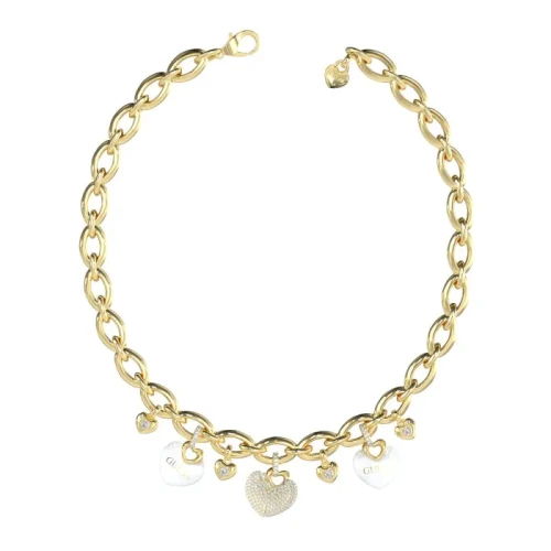 Naszyjnik damski Guess Crazy in Love JUBN05203JWYGWHT/U
