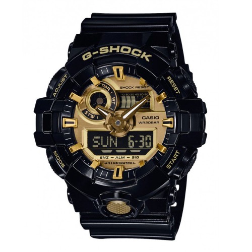 Zegarek męski Casio G-Shock GA-710GB-1AER