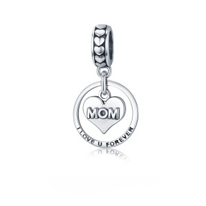 Srebrny charms zawieszka Ornamo Mama Na Zawsze ORSCC649 
